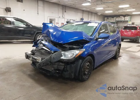 2013 Hyundai Accent Gs из США, поврежденный, VIN KMHCT5AE9DU082378